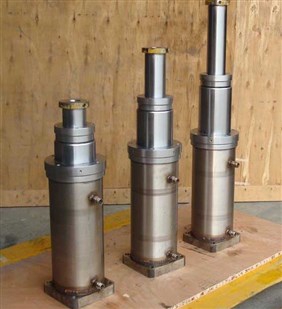 液压油缸的几种不同缓冲保护装置